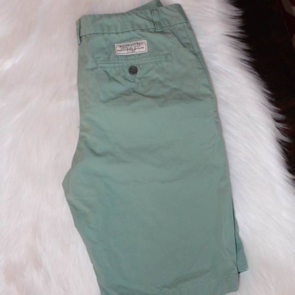 Polo Ralph Lauren, mint green Bermuda  shorts - Picture 5 of 7